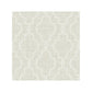 Sample PS41700 Palm Springs, Geometric Jute White Quatrefoil by Kenneth James Wallpaper