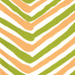 Sample AP950-09 Zig Zag Multi Color, Lime Yellow on Almost White by Quadrille Wallpaper