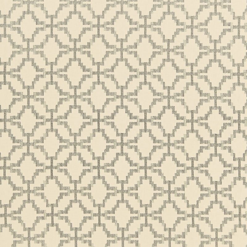 Purchase sample of 67011 Sarana Linen Embroidery, Oatmeal by Schumacher Fabric