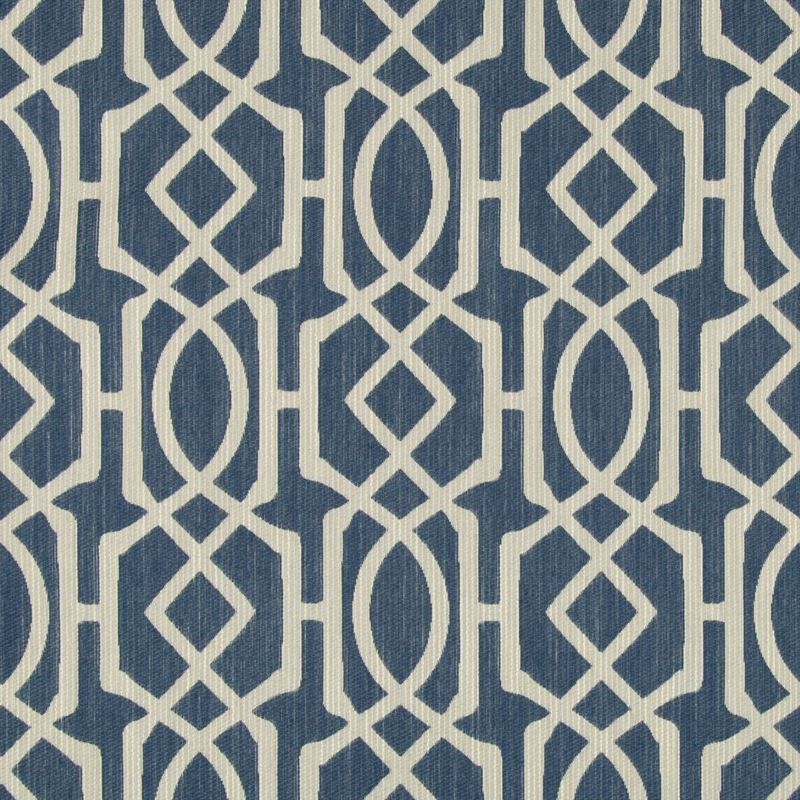 Acquire 34700.516.0  Geometric Dark Blue by Kravet Design Fabric