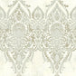 Sample RN71710 Jaipur 2 Large Paisley Stripe Wallquest