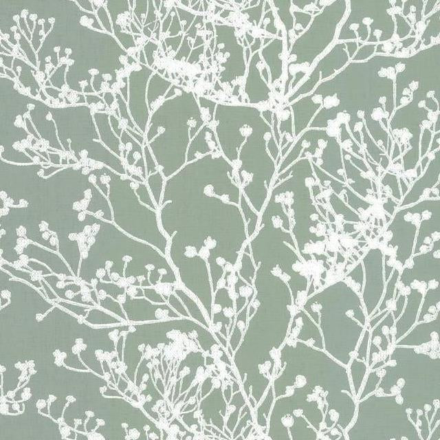 Purchase HC7519 Handcrafted Naturals Budding Branch Silhouette Green by Ronald Redding Wallpaper