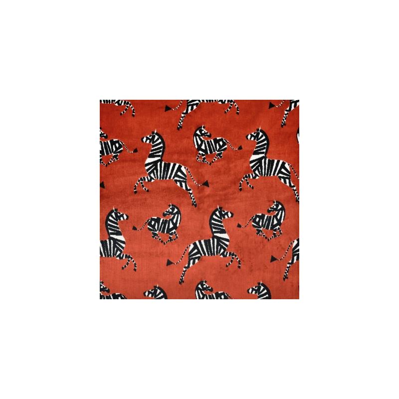 Save S3636 Garnet Red Animal/Skins Greenhouse Fabric