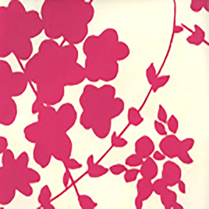 Sample 4100-11WP Lysette, Pink,Beige by Quadrille Wallpaper