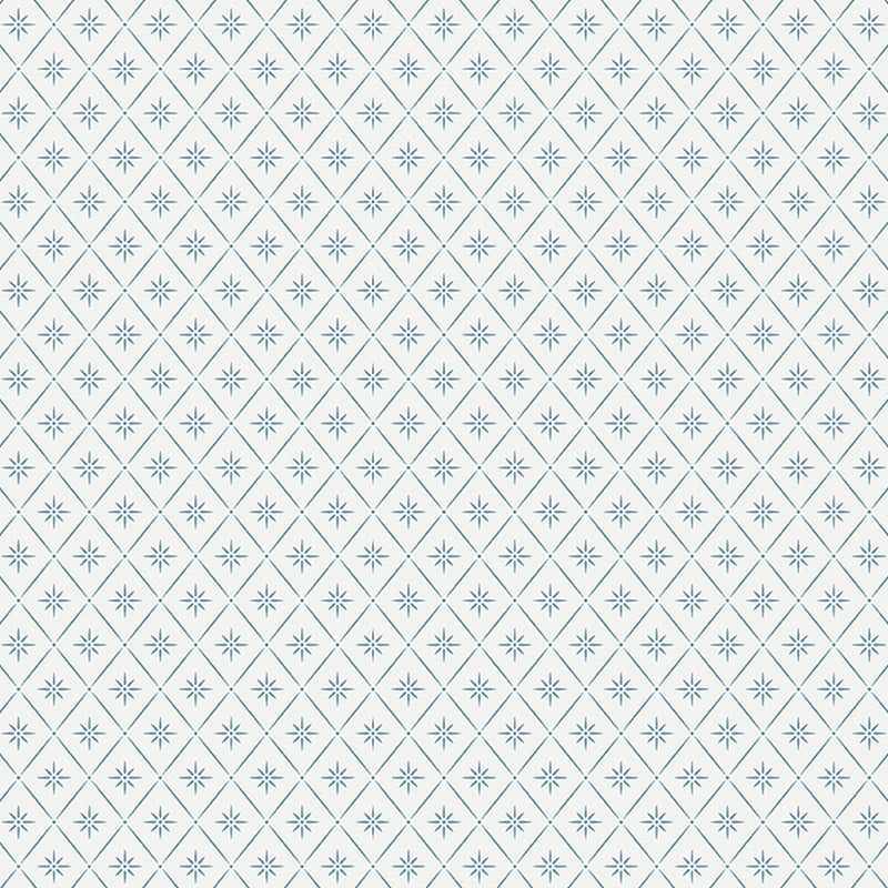 Sample 8863 Windrose, Blue By Borastapeter Wallpaper