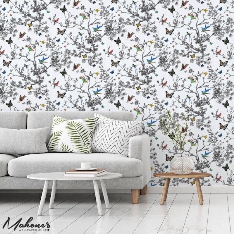 Order Butterfly Wallpapers with Exuberant Prints Online