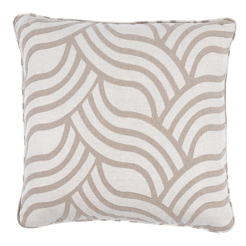 So7950006 Axis Velvet 22" Pillow Fawn By Schumacher Furniture and Accessories 1,So7950006 Axis Velvet 22" Pillow Fawn By Schumacher Furniture and Accessories 2
