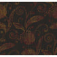 Sample Carl Robinson  CB10200, Acton color Black  Scrolls-Leaf / Ironwork Wallpaper