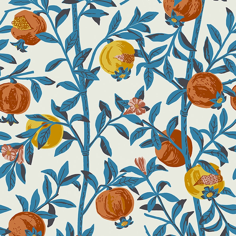 Sample 1960 Granatapple, Persimmon By Borastapeter Wallcovering