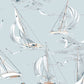 Sample 8854 Sailboats, Sky By Borastapeter Wallpaper
