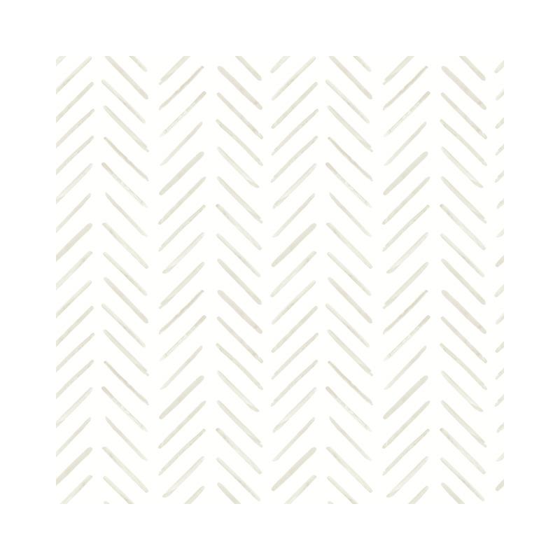 Sample CV4456 Water's Edge Resource Library, Painted Herringbone Off White York Wallpaper