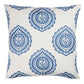 So6882407 Madeleine Velvet 24" Pillow Cadet By Schumacher Furniture and Accessories