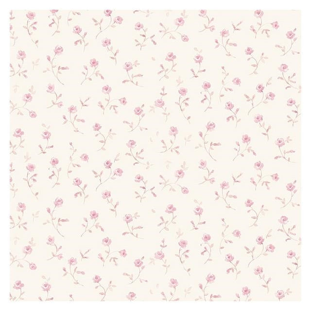 View PR33857 Floral Prints 2 Pink Small Floral Wallpaper by Norwall Wallpaper