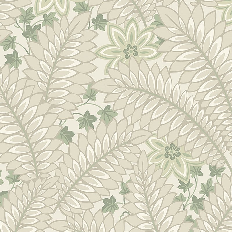 Order 2252 Hidden Ivy Parchment by Borastapeter Wallcovering