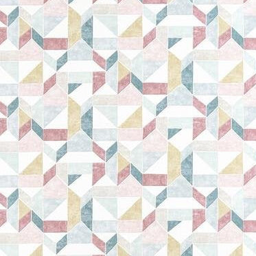 Search F1464/04 Lanna Mineral/Blush Geometric by Clarke And Clarke Fabric