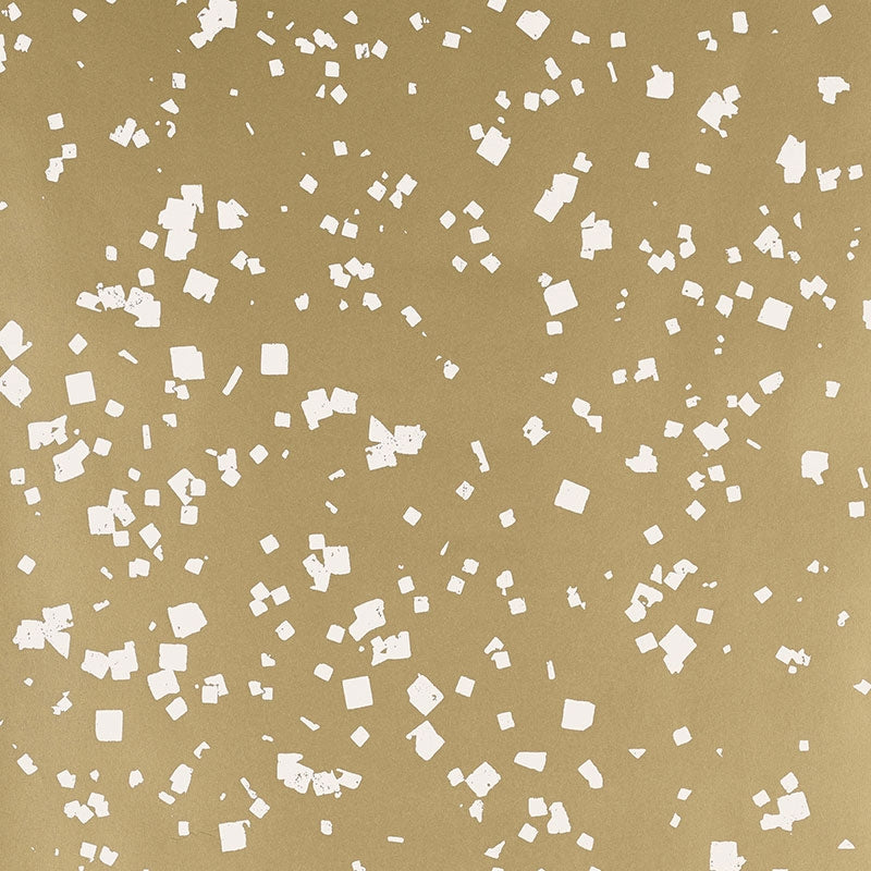 View 5007551 Snow Gilt Schumacher Wallpaper