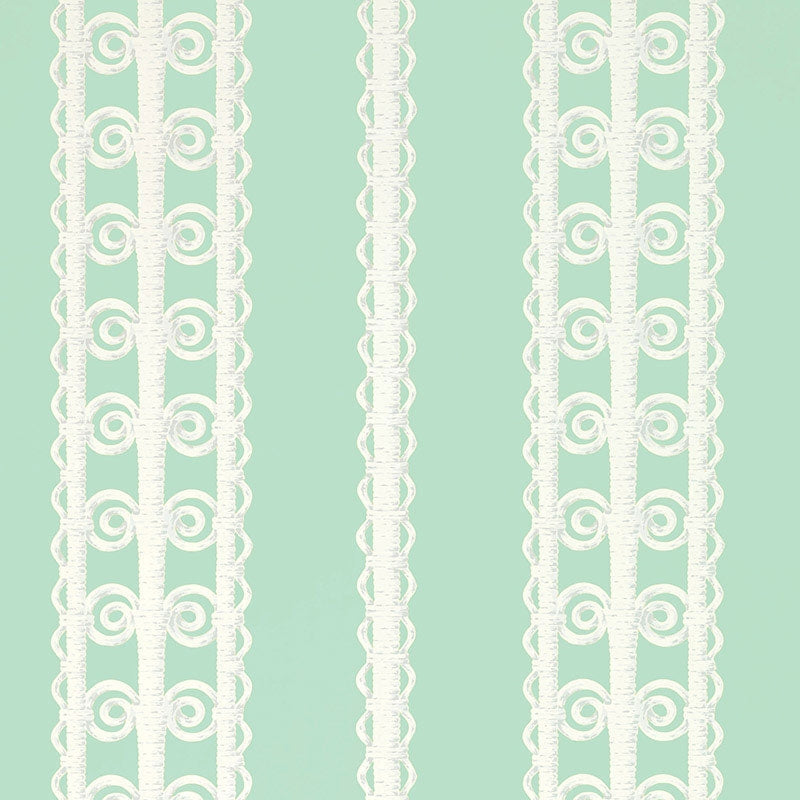 Order 5007723 Wicker Stripe Lovely Day Schumacher Wallpaper