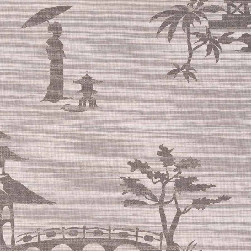 Purchase 8138 Chinois Our Way II Grey Grasscloth by Phillip Jeffries Wallpaper