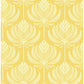 Sample 4014-26427 Seychelles, Palmier Yellow Lotus Fan Wallpaper by A-Street Prints Wallpaper