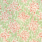 Sample 3030-06WP Trilby, Jungle Green New Shrimp by Quadrille Wallpaper