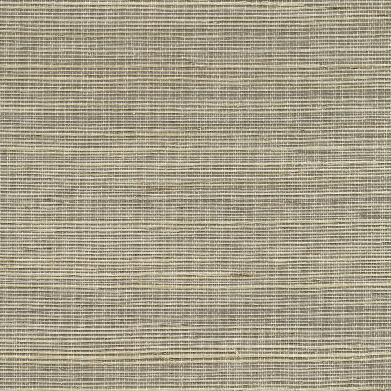 Sample 2732-80074 Canton Road, Quing Taupe Sisal Grasscloth by Kenneth James Wallpaper