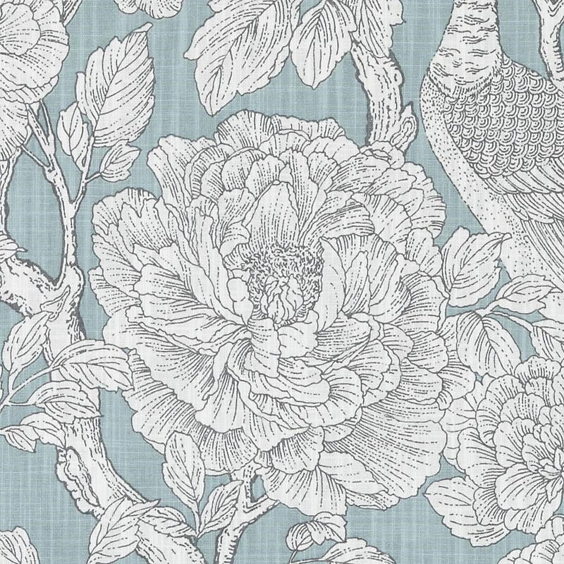 De42577-19 | Aqua - Duralee Fabric