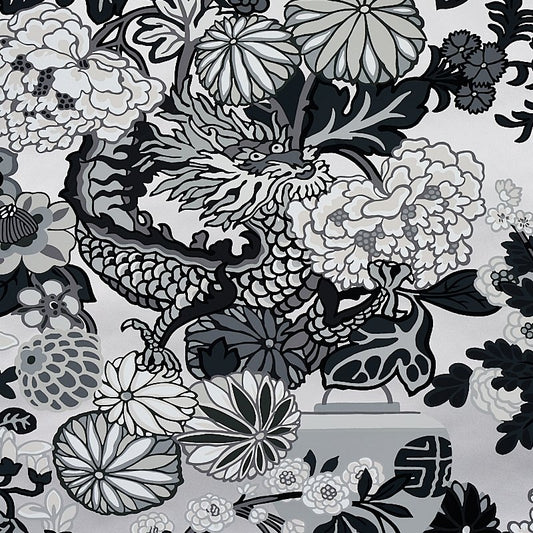 Shop 5001066 Chiang Mai Dragon Smoke Schumacher Wallpaper
