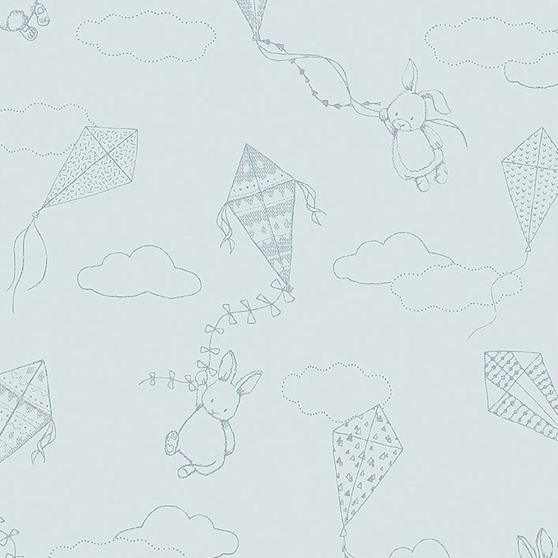 Looking 7461 Up and Away Sky And Silver by Borastapeter Wallcovering