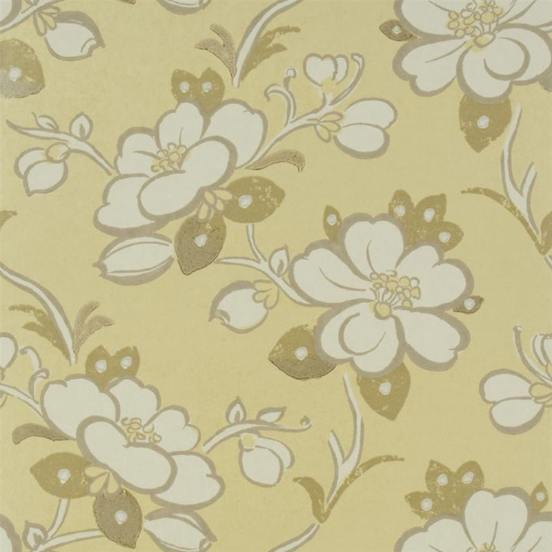 Purchase P571/02 Lotus Flower Gold by Designer Guild Wallpaper