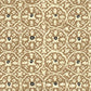 Sample 149-43WP Nitik Ii, Camel II on Almost White by Quadrille Wallpaper