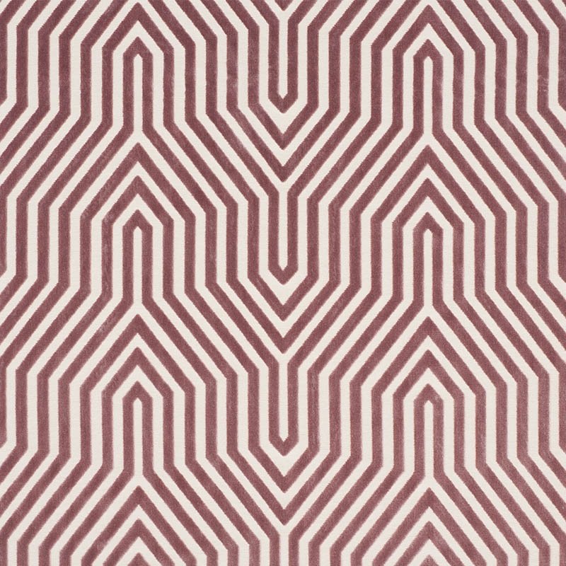 Purchase sample of 66198 Vanderbilt Velvet, Lilac by Schumacher Fabric