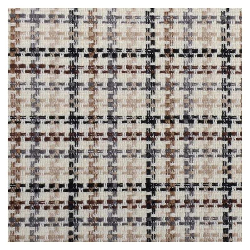 32664-201 Charcoal/Brown - Duralee Fabric