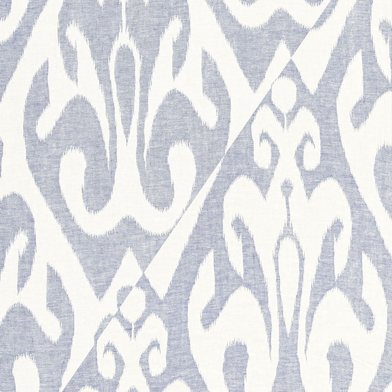 Purchase sample of 66100 Tokat Weave, Indigo by Schumacher Fabric