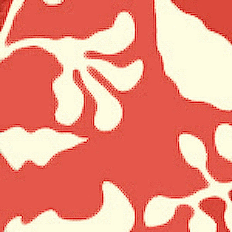 Save AP804B-02 Potalla Background New Shrimp on Off White by Quadrille Wallpaper