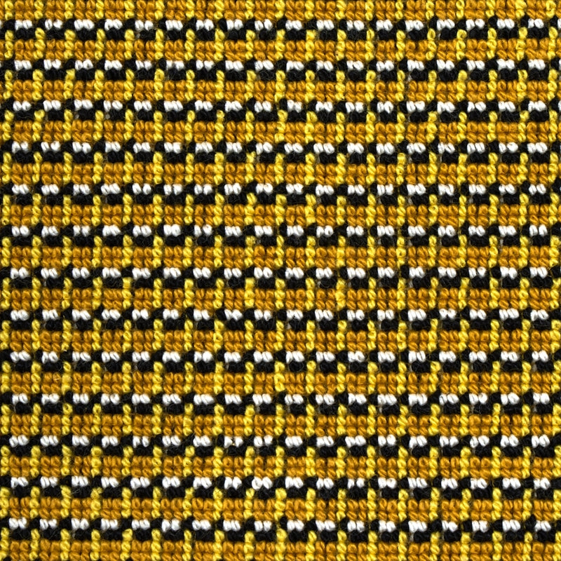 Purchase sample of 81002 Grunda Epingle, Citron by Schumacher Fabric
