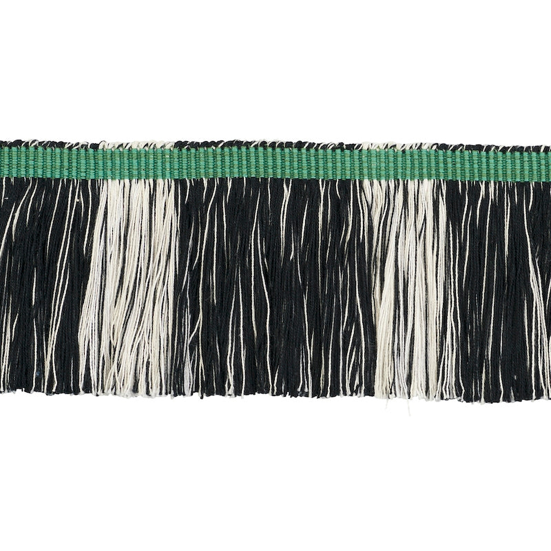 78983 | Calcada Fringe, Emerald - Schumacher Fabric