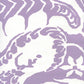 Sample CP1040W-02 Antoinette, Lavender On White by Quadrille Wallpaper