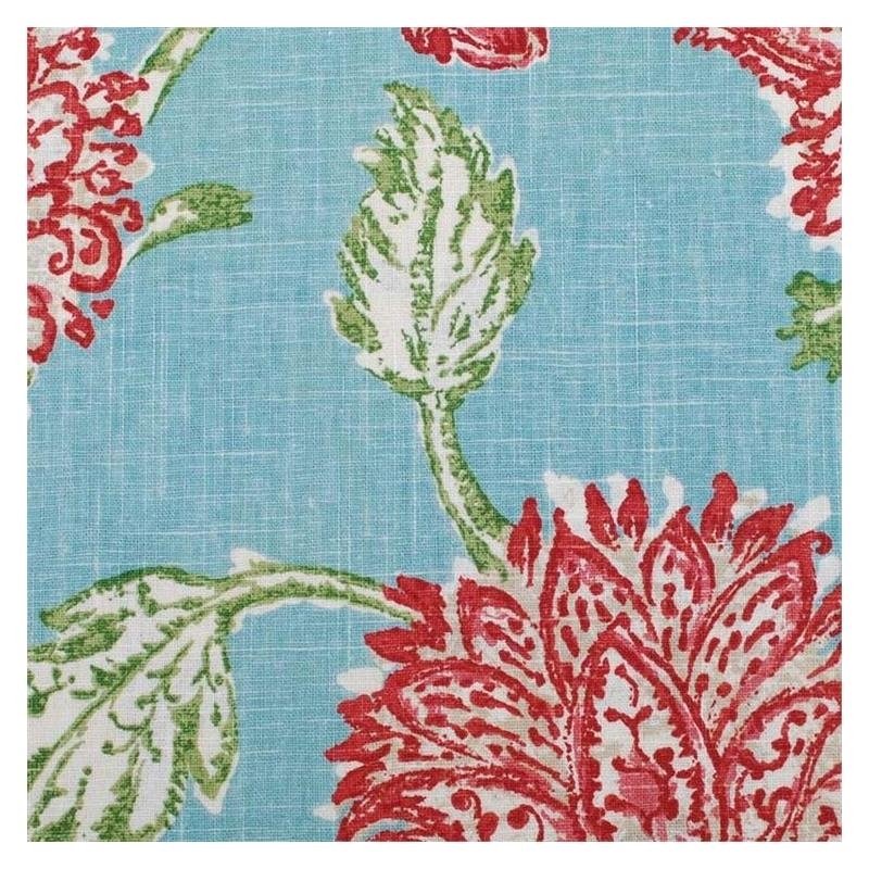 21061-19 Aqua - Duralee Fabric