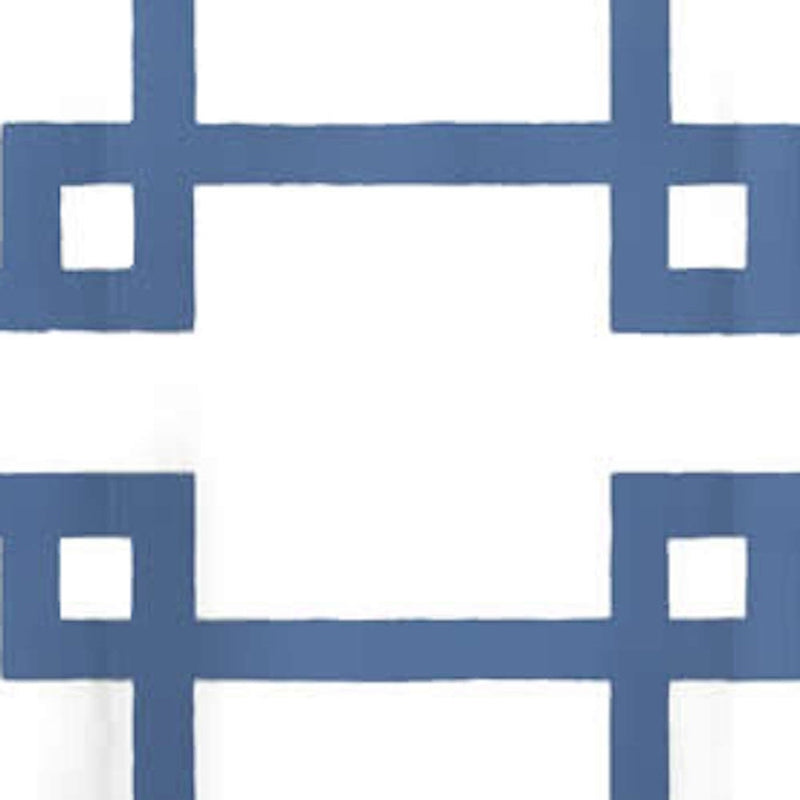 Acquire 300409WWP Brighton New Navy on White  by Quadrille Wallpaper
