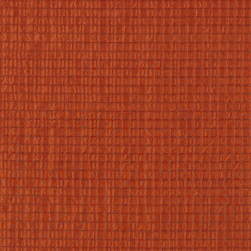 Save 62550 Dotted Silk Weave Cinnamon by Schumacher Fabric
