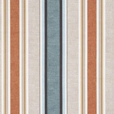 Acquire F1065/06 Luella Stripes by Clarke And Clarke Fabric