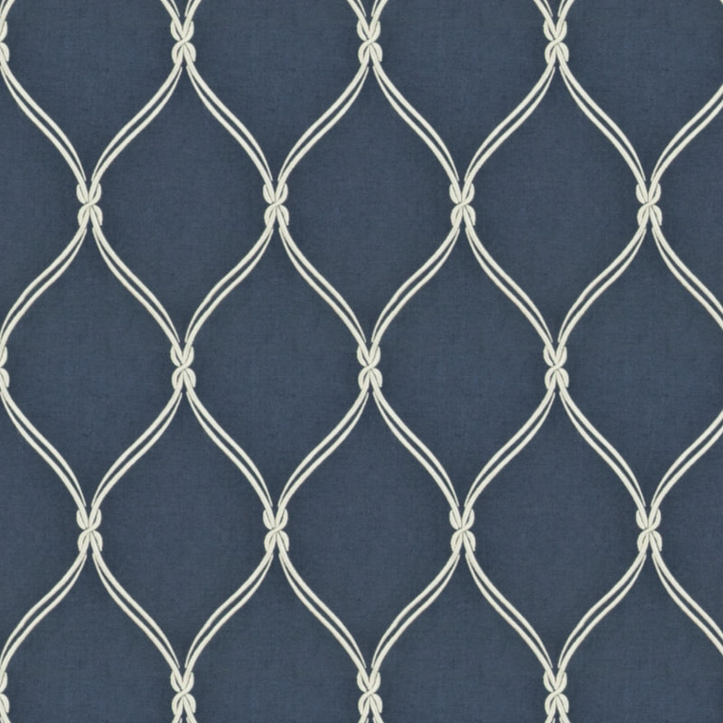 Sample SAYS-6 Indigo by Stout Fabric