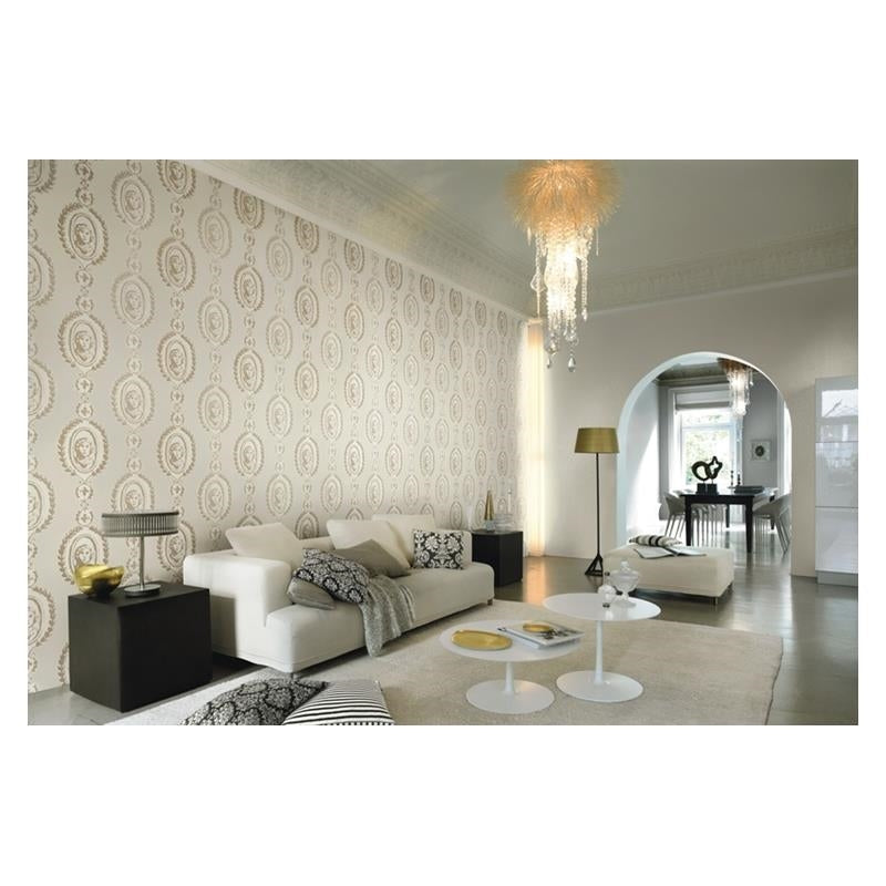 Sample 268866 Cosy White by Washington Wallcovering