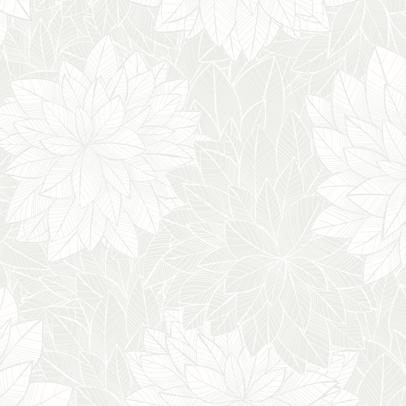 Sample 7186 Foliage, White By Borastapeter Wallpaper