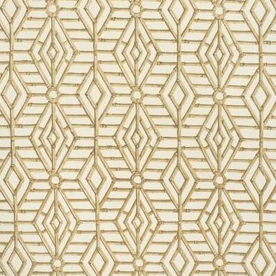 Save 2020114.164.0 Bamboo Cane Beige Lattice by Lee Jofa Fabric