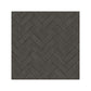 Sample 3123-10110 Homestead, Kaliko Dark Grey Wood Herringbone by Chesapeake Wallpaper