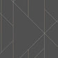 Purchase 2889-25204 Plain Simple Useful Torpa Charcoal Geometric Charcoal A-Street Prints Wallpaper