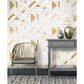 Buy 2834-m1468 advantage metallic whites off whites geometric wallpaper advantage Wallpaper
