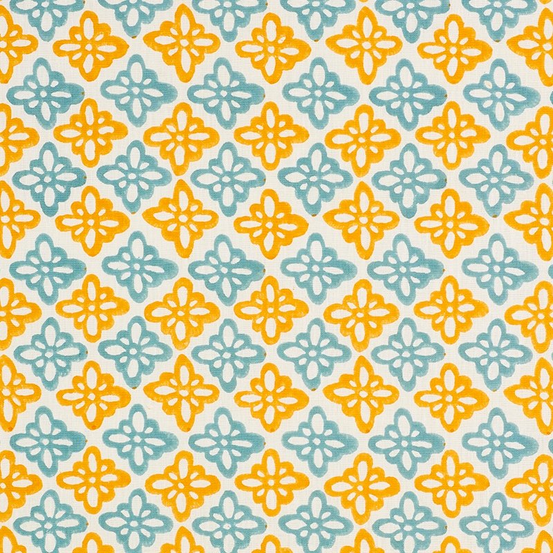 Purchase sample of 179303 Pattee, Turmeric by Schumacher Fabric