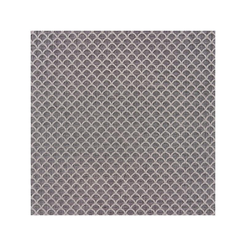 Select 27137-004 Scallop Weave Smoke by Scalamandre Fabric